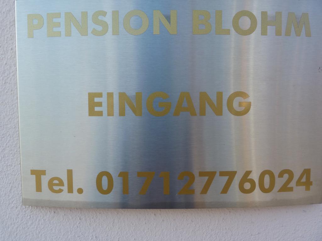 Cafe Und Pension Blohm Greifswald Luaran gambar